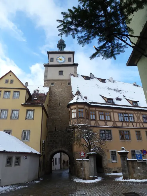 Weißer Turm in Rothenburg ob der Tauber